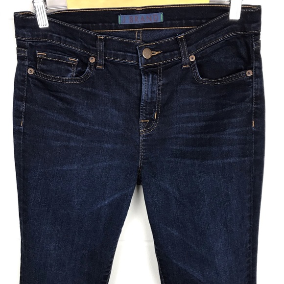 J Brand Skinny Ankle Jean Dark Wash Size 30 - Picture 5 of 10